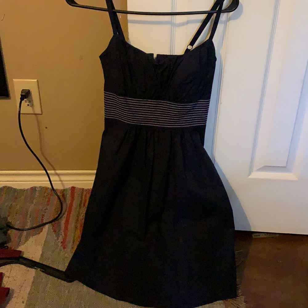 Navy blue formal dress